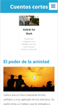 Mobile Screenshot of cuentoscortosweb.com
